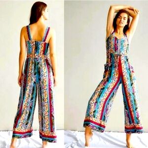 Anthropologie multicolor Calais Jumpsuit M